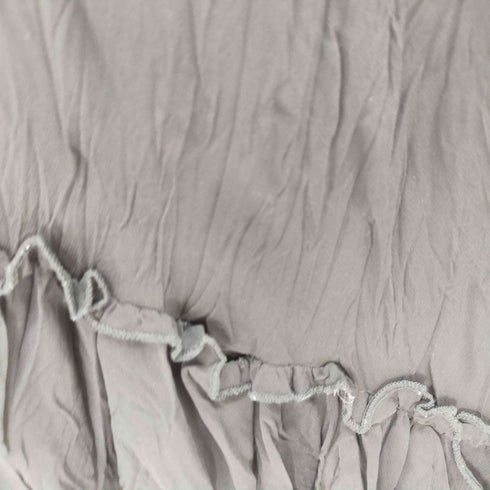 マンゴー MNG アシンメトリーキャミワンピース シワ加工 レディース import:S